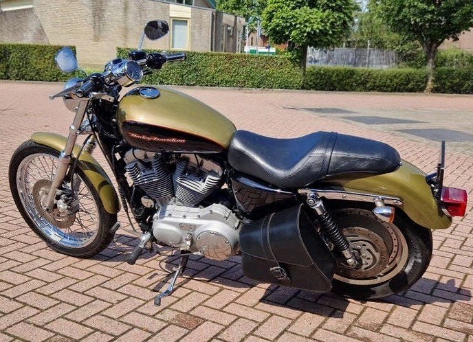 Harley Davidson Sportster XL 883C Custom 2007 motor XL883C, 2 cilinders, Particulier, Meer dan 35 kW, Handgeschakeld