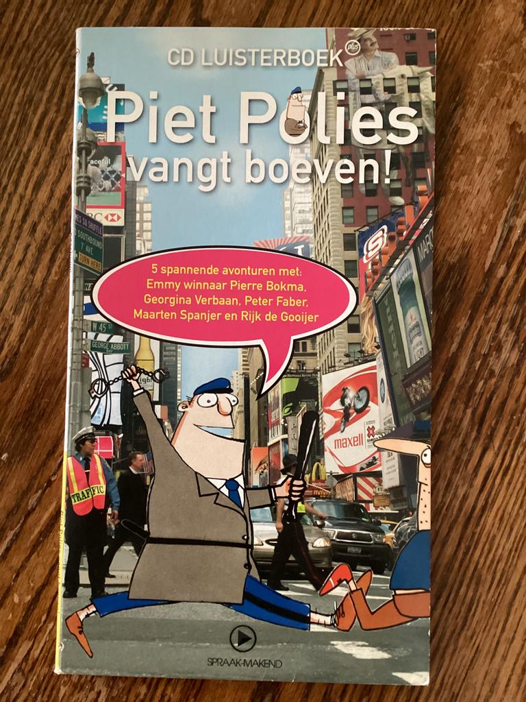Luister CD boek. Piet Polies vangt boeven., Cd's en Dvd's, Ophalen of Verzenden, Zo goed als nieuw
