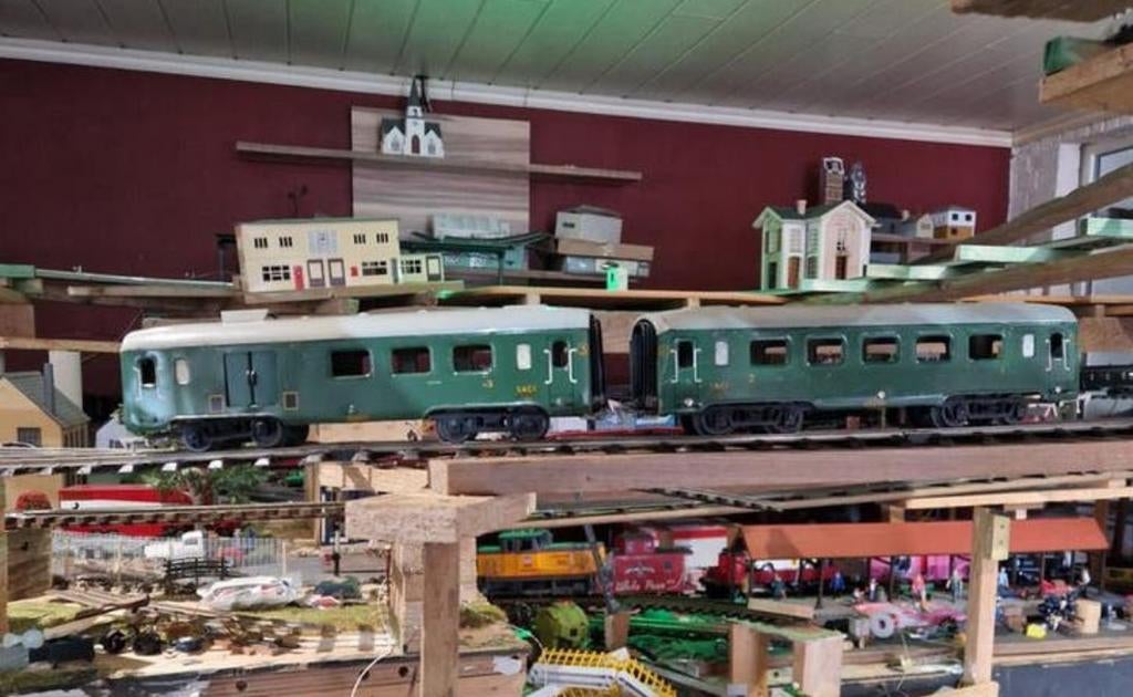 JEP SNCF spoor 0, Antiek en Kunst, Antiek | Speelgoed, Ophalen of Verzenden