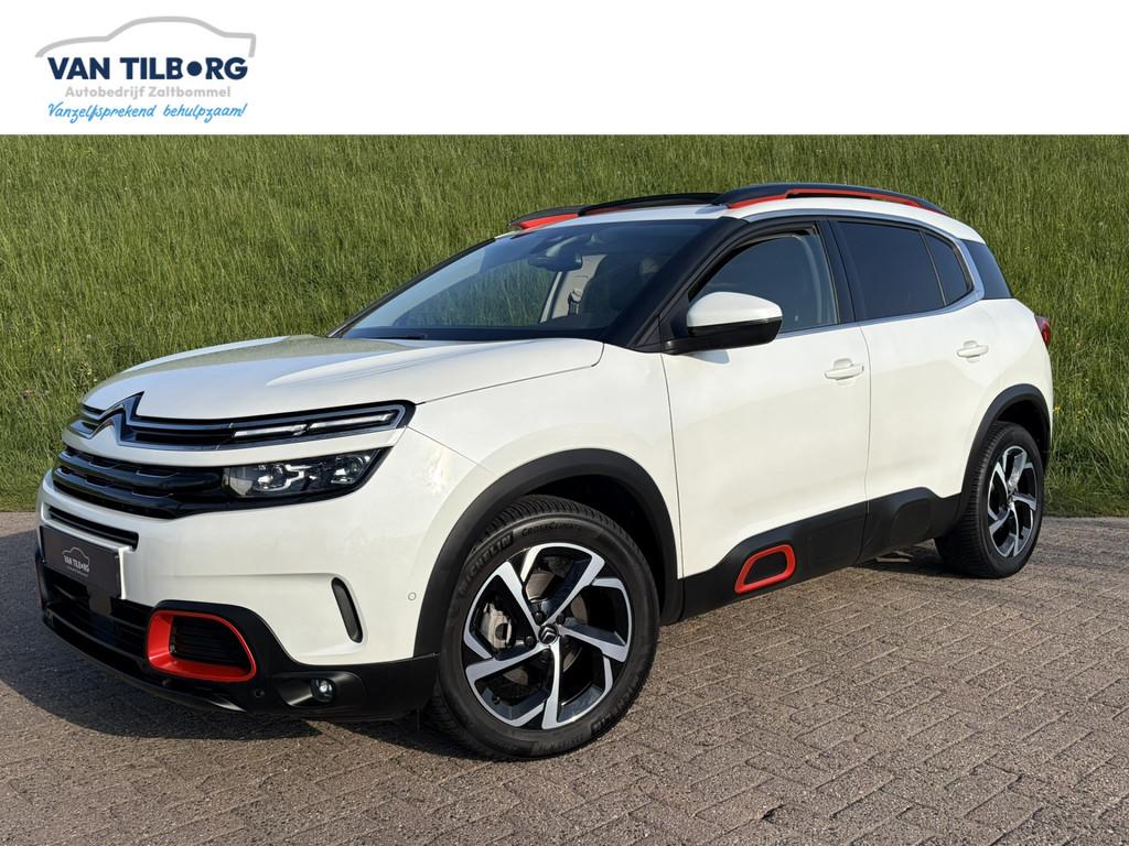 Citroën C5 Aircross 1.6 PureTech Shine Leder | Massagestoel, Gebruikt, 4 cilinders, 181 pk, Wit