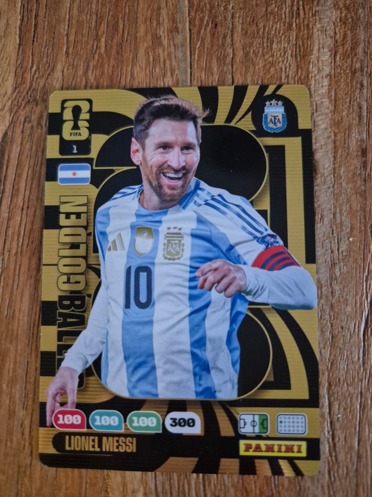 Panini voetbalkaartje Lionel Messi, Verzenden, Nieuw, Poster, Plaatje of Sticker