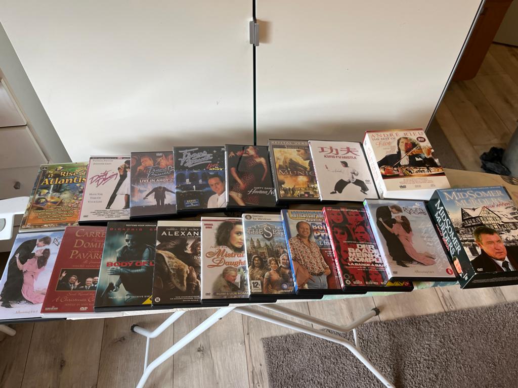 Diverse DVD-collectie: Films, Series & Games, Vanaf 12 jaar, Ophalen of Verzenden, Gebruikt