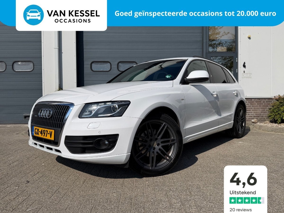 Audi Q5 2.0 TFSI quattro 3x s-line | Pano |EXPORT, Auto's, Audi, Automaat, Euro 5, Gebruikt, Zwart