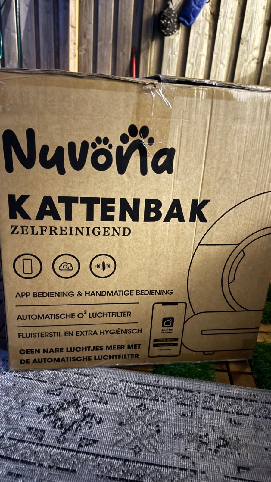 Automatische kattenbak XXL 65L – Nieuw en ongebruikt, Ophalen, Zelfreinigend, Nieuw