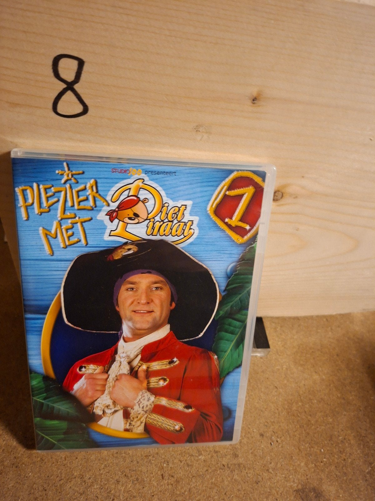 Plezier met Piet Piraat - Deel 1 DVD, Gebruikt, Alle leeftijden, Tv-serie, Familie