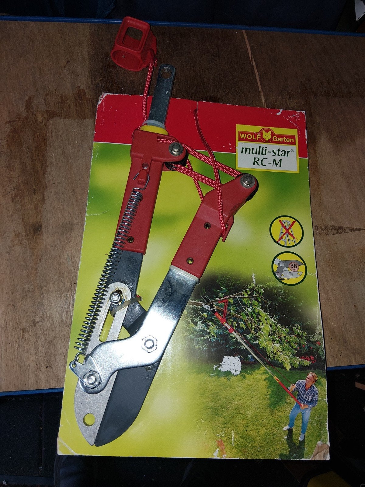 WOLF-Garten multi-star RC-M takkenschaar, Ophalen of Verzenden, Gebruikt, 30 t/m 39 mm, WOLF-Garten