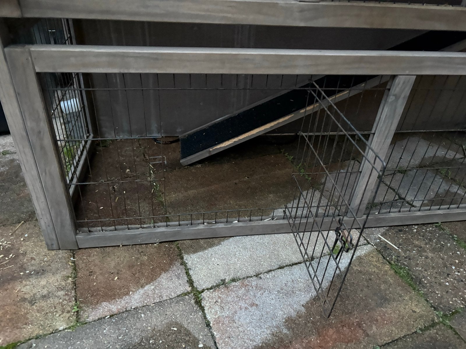 Mooie konijnenhok, Ophalen, 110 cm of meer, 60 tot 90 cm, Zo goed als nieuw