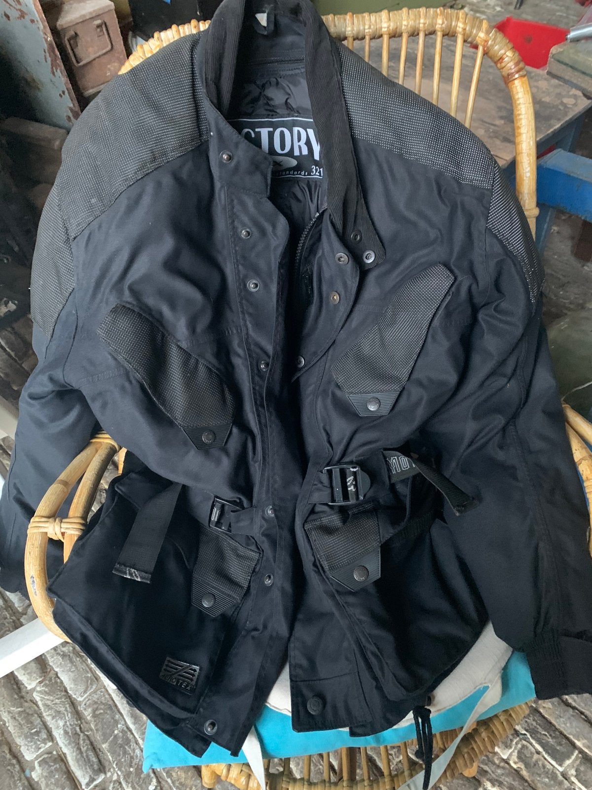 Dames motorjas Motoline, maat M, Ophalen, Tweedehands, Dames, Jas | textiel