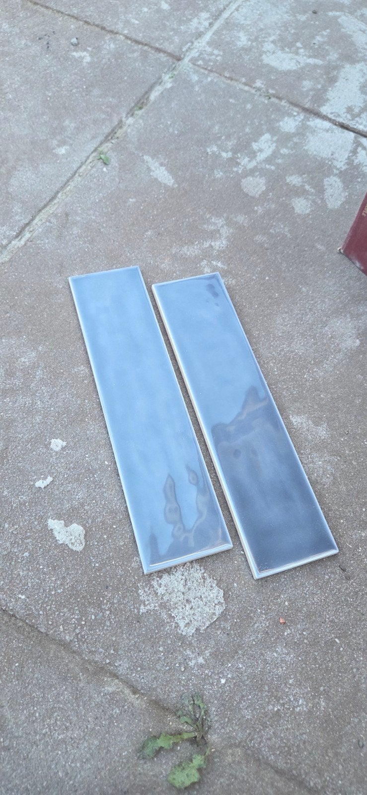 Liso Graphite Glossy Tegels 6.5 x 26 cm, Ophalen, Nieuw, 20 tot 40 cm, Minder dan 5 m²