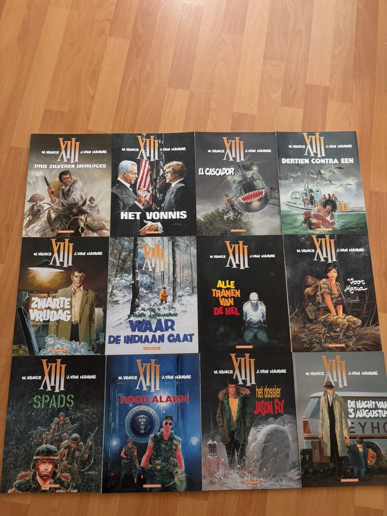 XIII deel 1 t/m 12, Meerdere stripboeken, Ophalen of Verzenden, Gelezen, W. Vance, J. Van Hamme