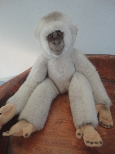 oud Steiff GIBBON baby HANGO AAP, h 28 cm, Ophalen of Verzenden, Nieuw, Overige typen, Steiff