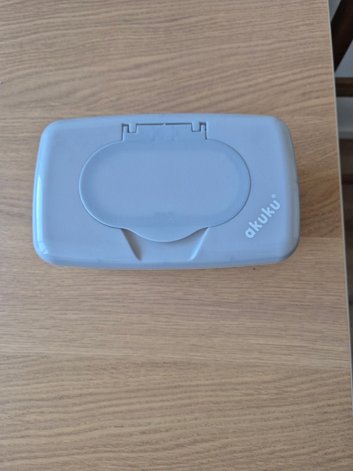 Akuku vochtige doekjes dispenser grijs, Ophalen of Verzenden, Zo goed als nieuw