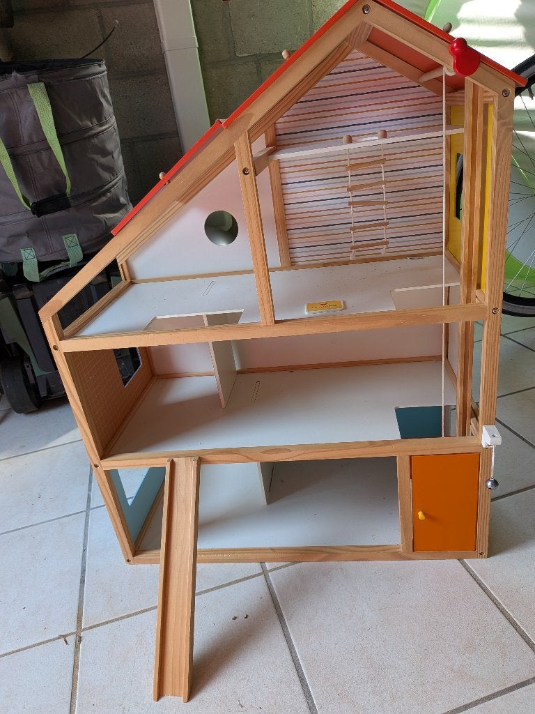 Poppenhuis, Ophalen, Gebruikt, Poppenhuis