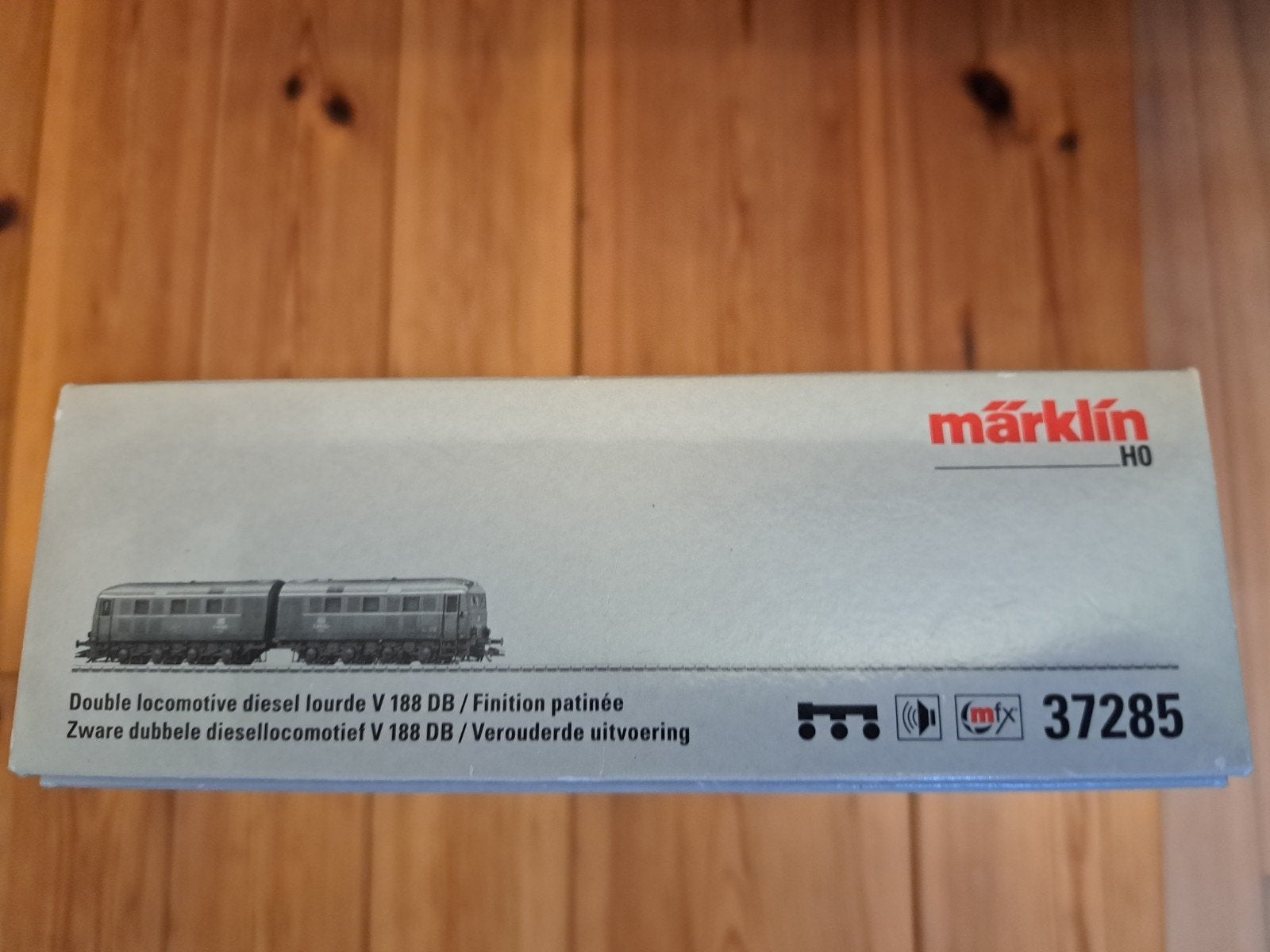 marklin V188 MFX met sound, Hobby en Vrije tijd, Modeltreinen | H0, Wisselstroom, Locomotief, Ophalen of Verzenden, Zo goed als nieuw