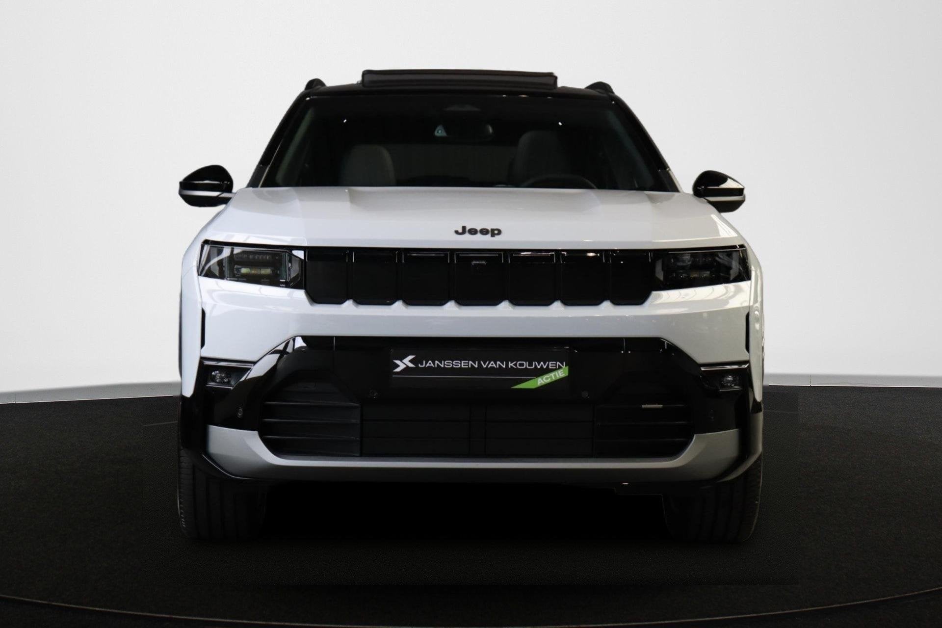 Jeep Compass First Edition 1.6 E-Hybrid Panoramadak / Stoelk, Auto's, Verwarmde buitenspiegels, 213 pk, 4 cilinders, 1865 kg
