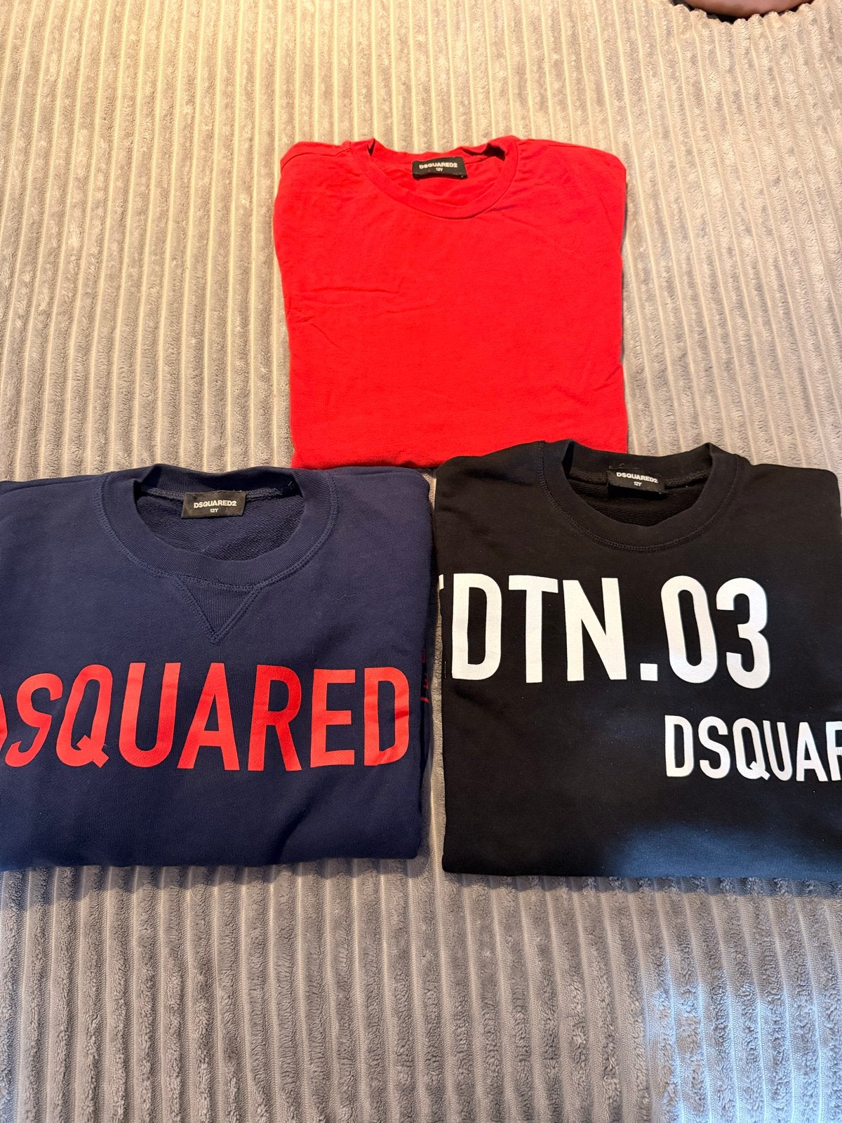 Dsquared2 Truien en T-shirt - Maat 12Y, Ophalen of Verzenden, Zo goed als nieuw, Jongen of Meisje