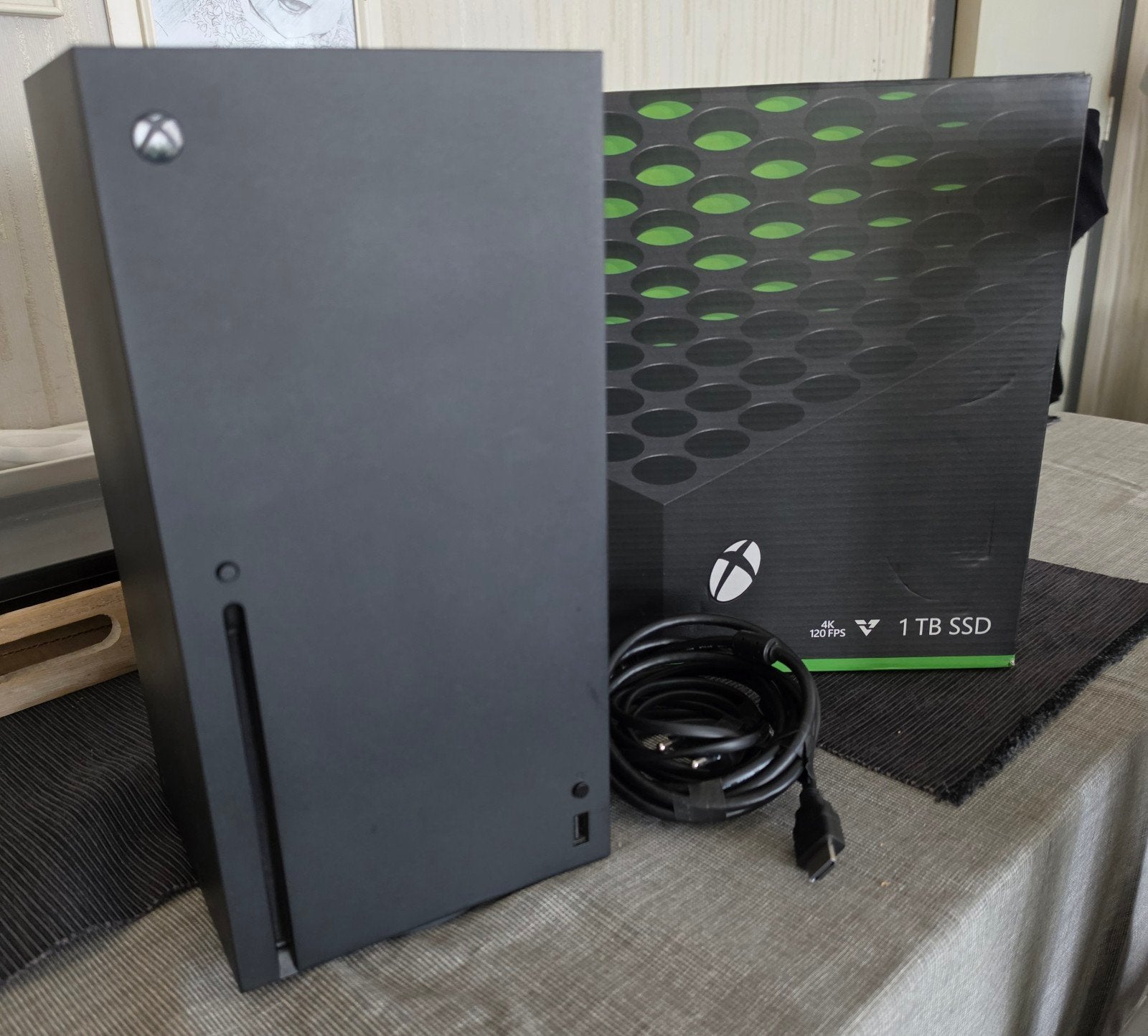 Xbox Series X 1TB SSD - Zo goed als nieuw (-controller), Spelcomputers en Games, Spelcomputers | Xbox Series X en S, Ophalen of Verzenden