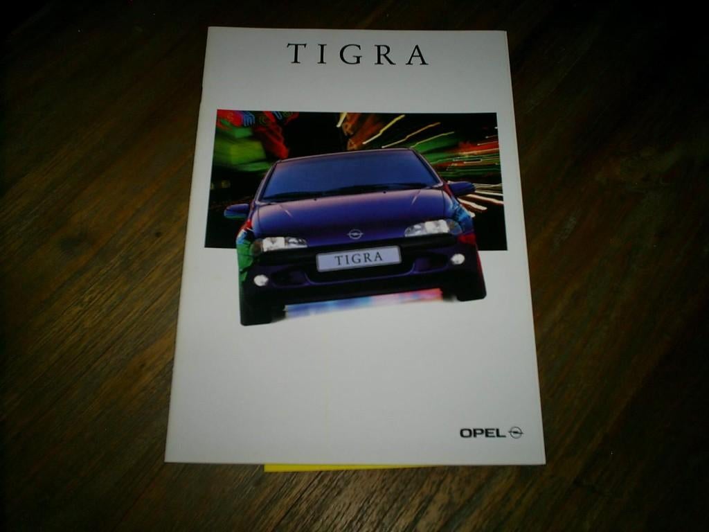 Opel Tigra + Prijslijst 9 / 1996 32 pag., Verzenden, Zo goed als nieuw, Opel