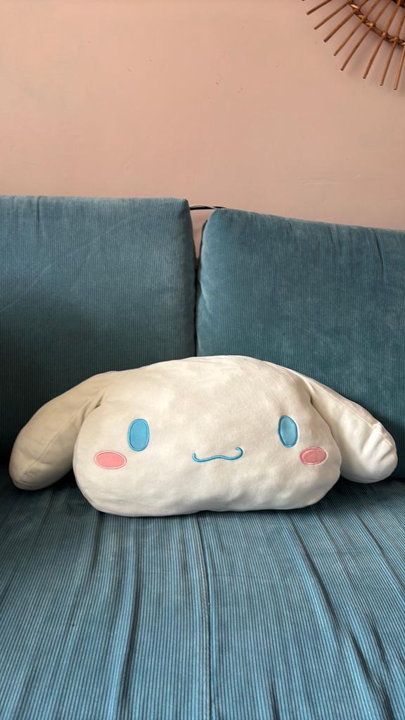 Cinnamorol kussen (hello kitty, miniso), Huis en Inrichting, Ophalen of Verzenden, Gebruikt, Vierkant