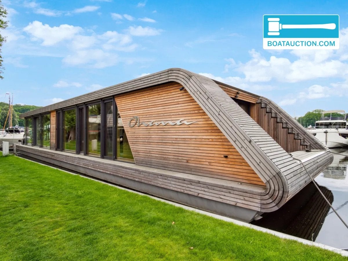 WSM Hauseboat in online veiling, Huizen en Kamers, Woonboten te koop
