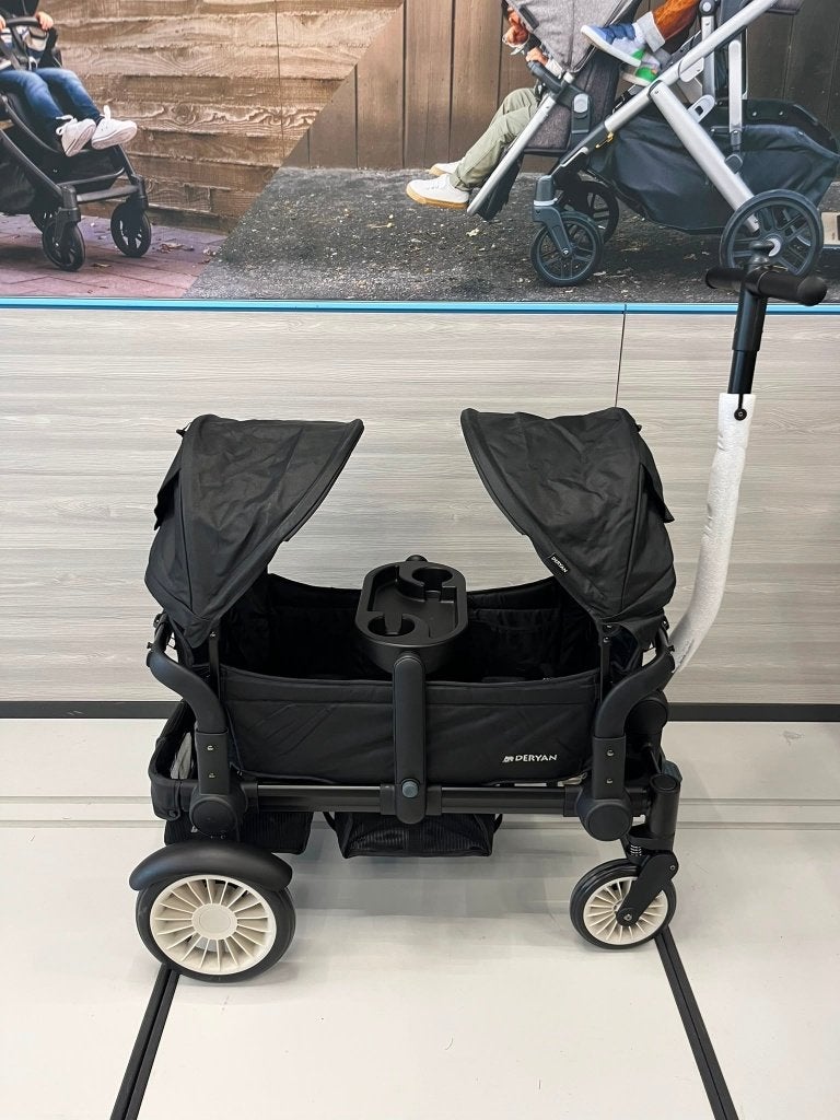 Sandy Luxe Opvouwbare Bolderkar - Beachwagon - Duowagen