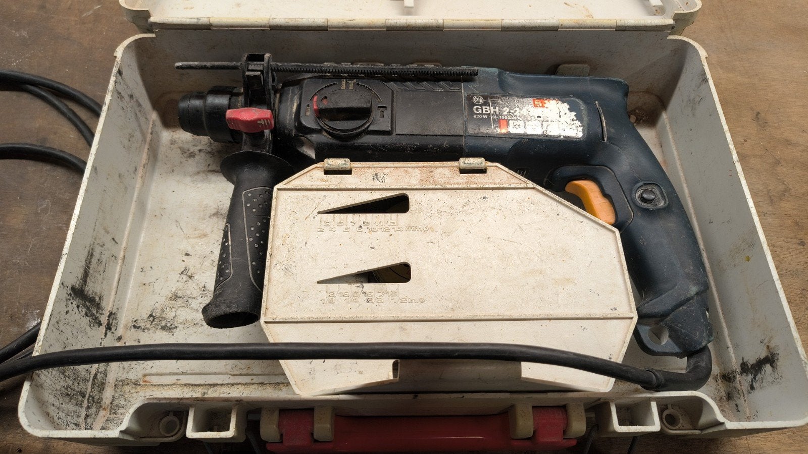 Bosch SDS combihamer GBH 2-20 RE in koffer, Doe-het-zelf en Verbouw, Gereedschap | Boormachines, Boor- en/of Breekhamer, Ophalen of Verzenden