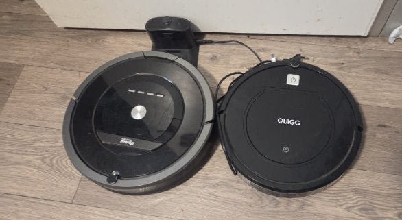 2 robotstofzuigers voor hobby’s., Overige merken, Geschikt voor tapijt, Ophalen of Verzenden, Robotstofzuiger