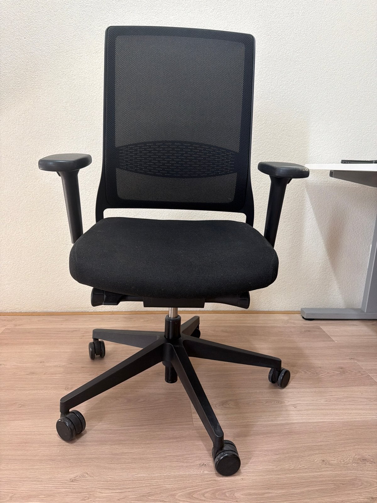 Gispen Zwarte Ergonomische Bureaustoel, Ophalen, Gebruikt, Zwart, Bureaustoel