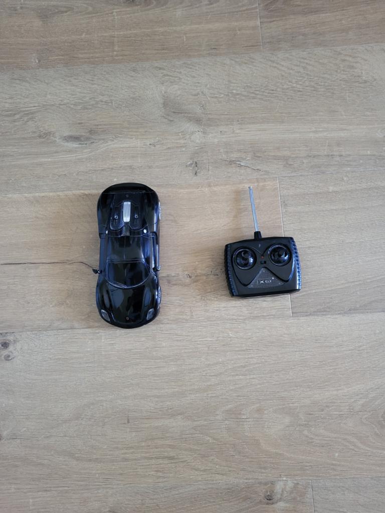 Porsche 918 Spyder RC auto met afstandsbediening, Hobby en Vrije tijd, Elektro, Gebruikt, Ophalen of Verzenden, Auto onroad