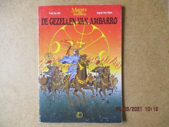 adv3628 marnix van sanmarty, Boeken, Eén stripboek, Ophalen, Gelezen