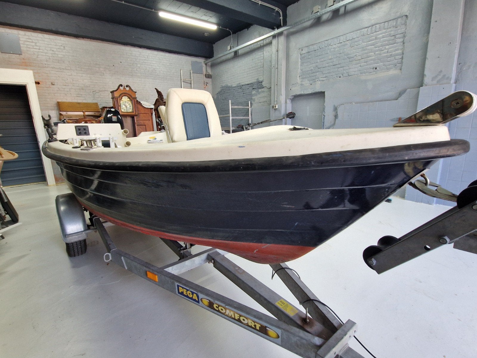 Prachtige visboot voor binnenwater en voor op zee, Watersport en Boten, Hengelsport | Zeevissen, Ophalen, Gebruikt, Complete set