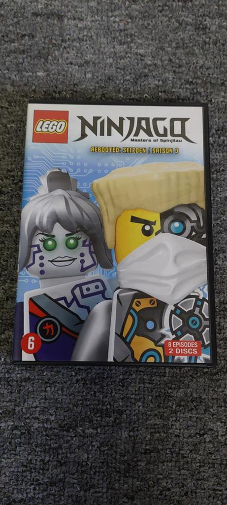 Lego Ninjago dvd box seizoen 3 Rebooted, Amerikaans, Boxset, Ophalen of Verzenden, Zo goed als nieuw