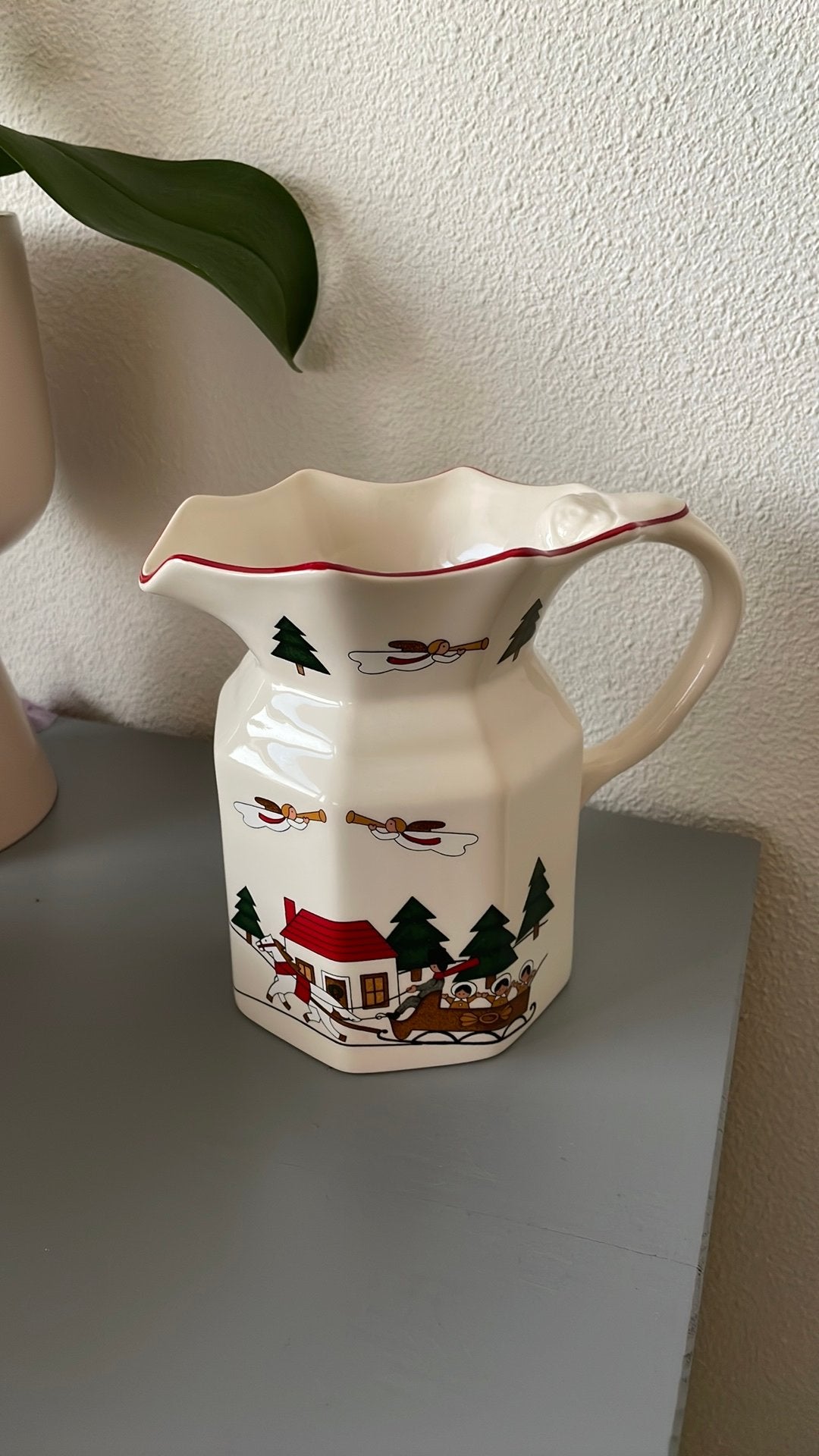 Mason’s Christmas village jar 1983, Ophalen of Verzenden