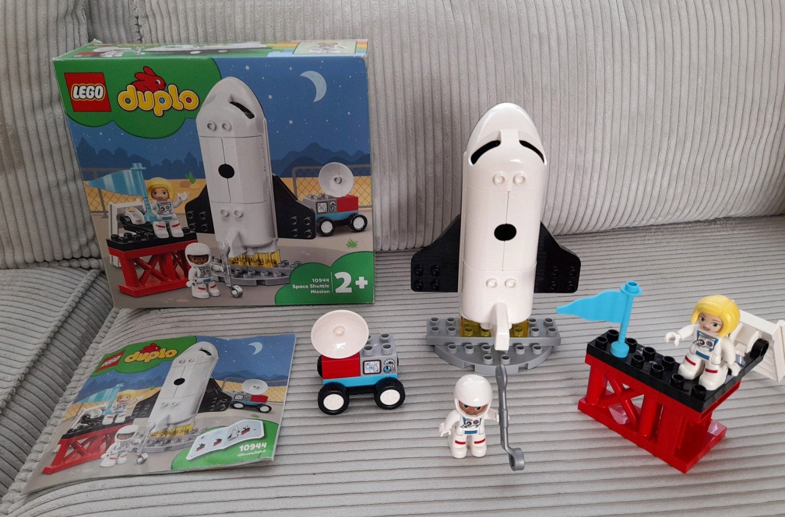Lego Duplo Space Shuttle Mission 10944, Compleet, Ophalen of Verzenden, Zo goed als nieuw, Duplo