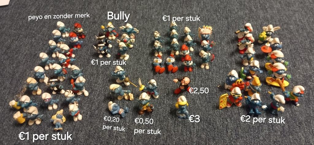 Schleich smurfen, Verzamelen, Ophalen of Verzenden, Zo goed als nieuw, Overige Smurfen, Poppetje, Figuurtje of Knuffel