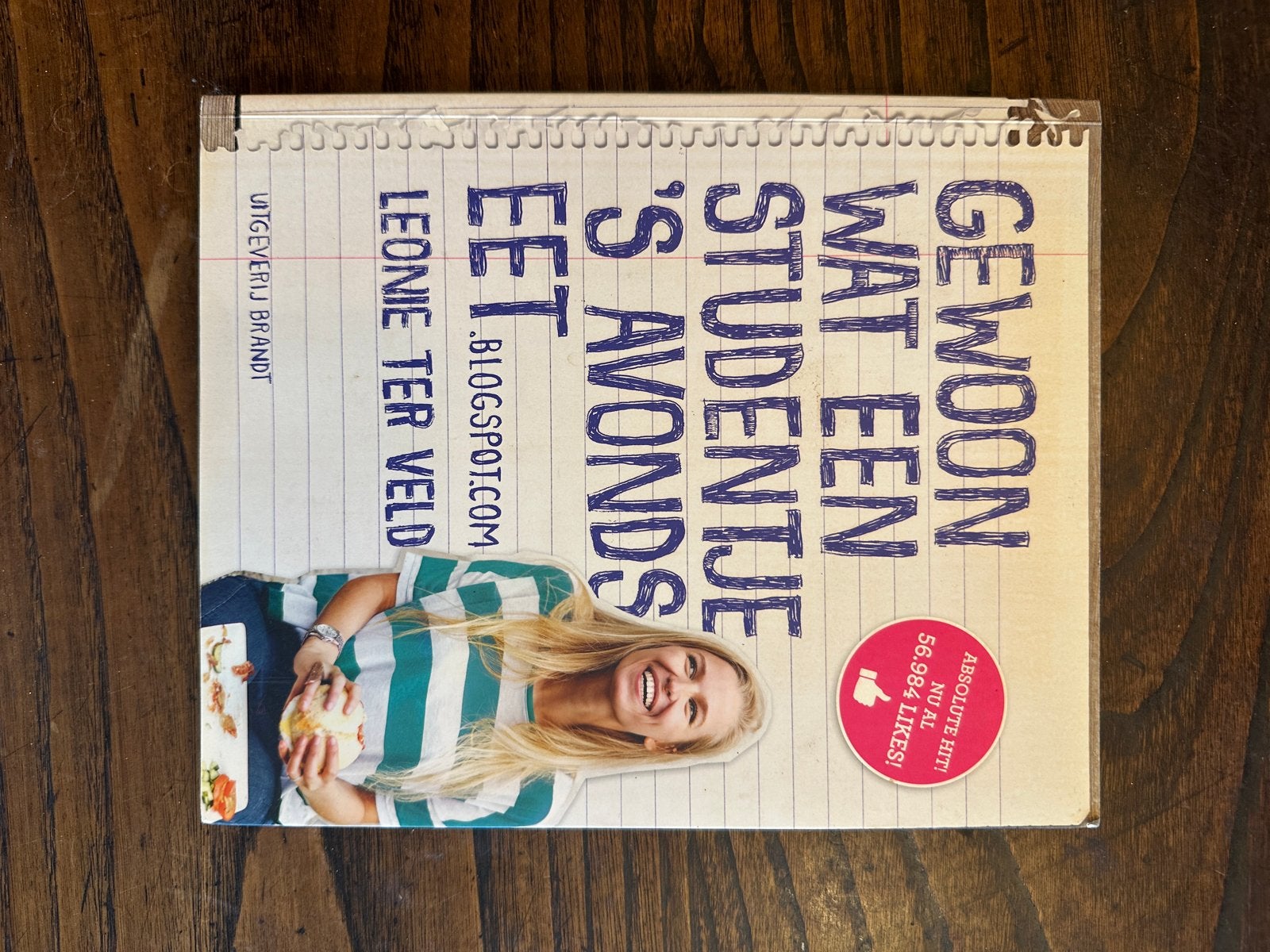Gewoon wat een student 's avonds eet - Leonie ter Veld, Hoofdgerechten, Ophalen of Verzenden, Zo goed als nieuw, Gezond koken