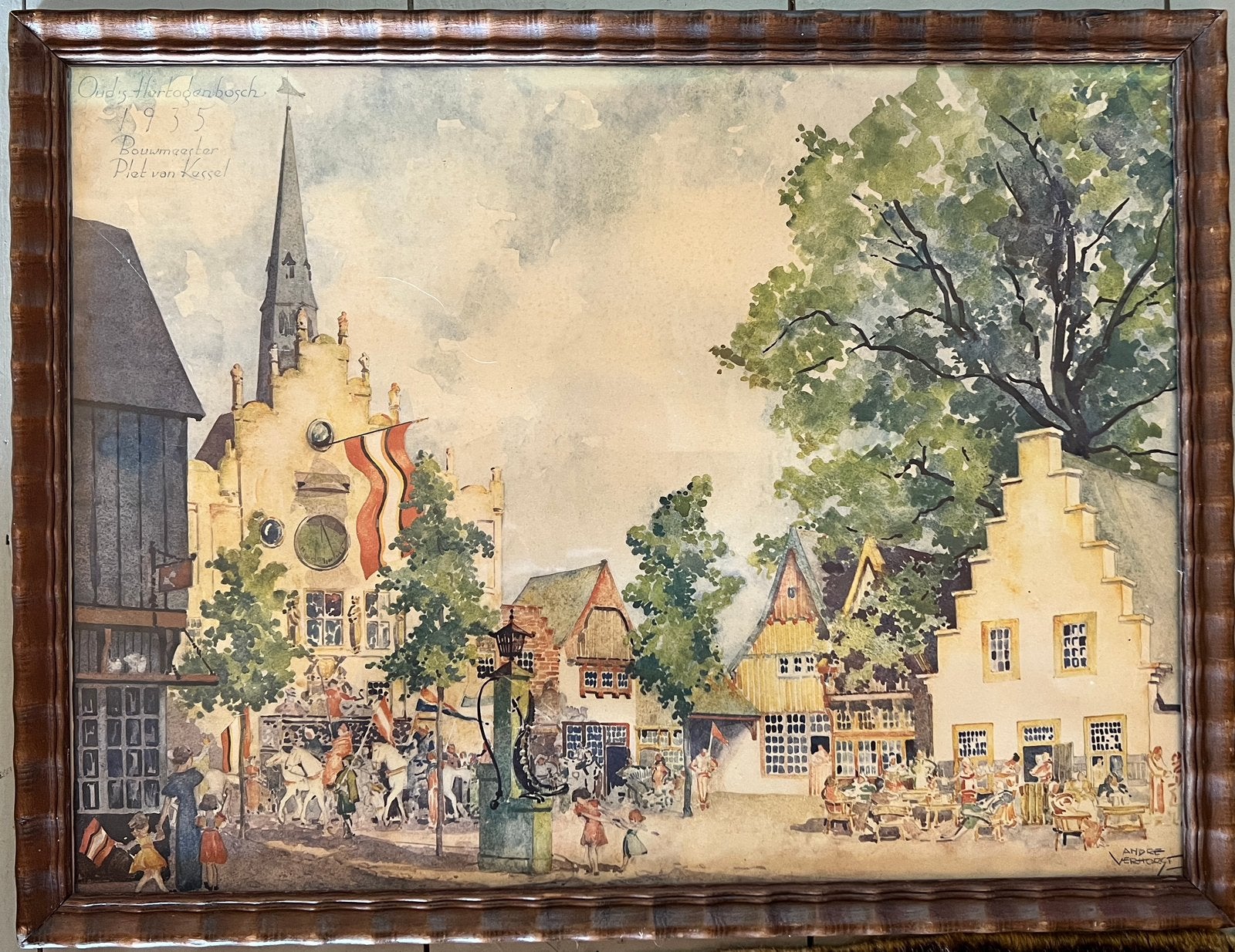 Oud ‘s - Hertogenbosch 1935, Antiek en Kunst, Ophalen of Verzenden