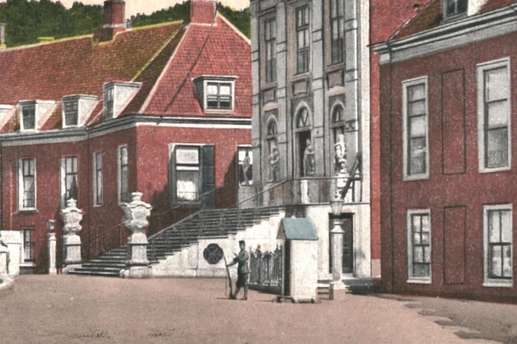 967268 s Gravenhage Huis ten Bosch 1921 Gelopen met zegel, Ophalen of Verzenden, 1920 tot 1940, Gelopen, Zuid-Holland