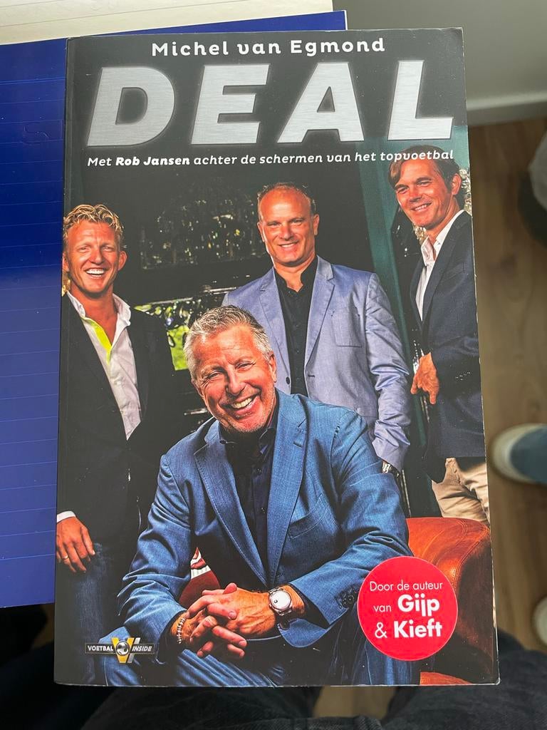 Boek: DEAL - Michel van Egmond, Ophalen of Verzenden, Gelezen, Balsport