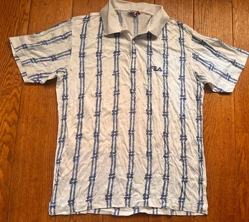 Super mooie Polo Fila, Ophalen of Verzenden, Zo goed als nieuw, Maat 52/54 (L), Wit