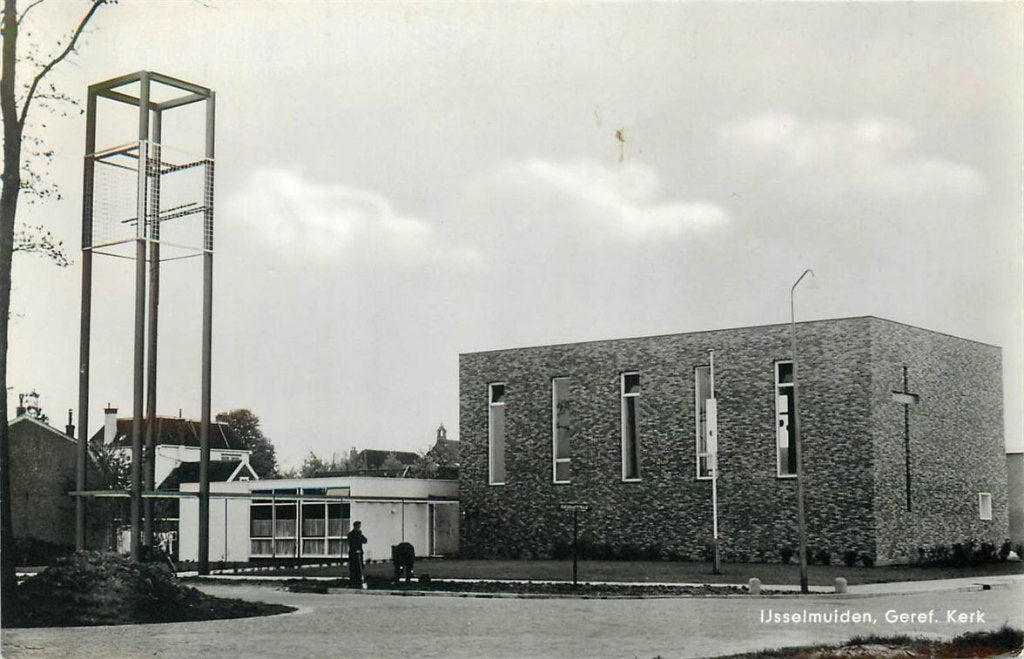 702-069-015 Ijsselmuiden Geref Kerk, Verzamelen, Verzenden, Voor 1920, Overijssel