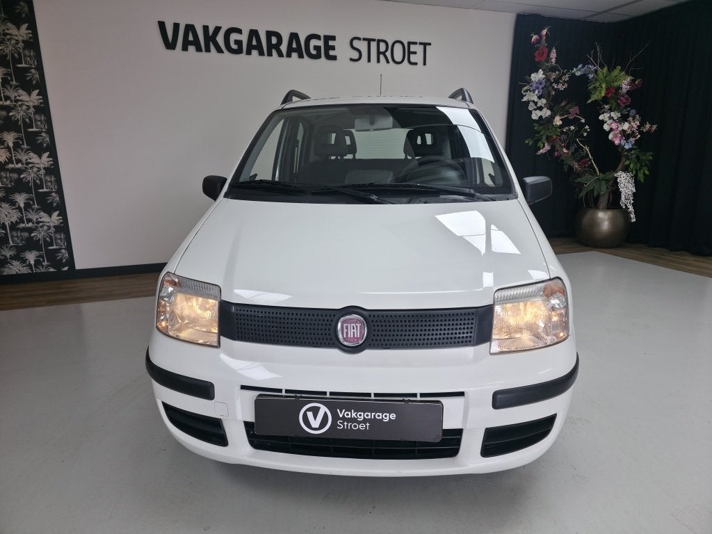 Fiat Panda 1.1 | nw distributie en uitlaat | beurt | trekh |, Stof, Zwart, 4 stoelen, Wit