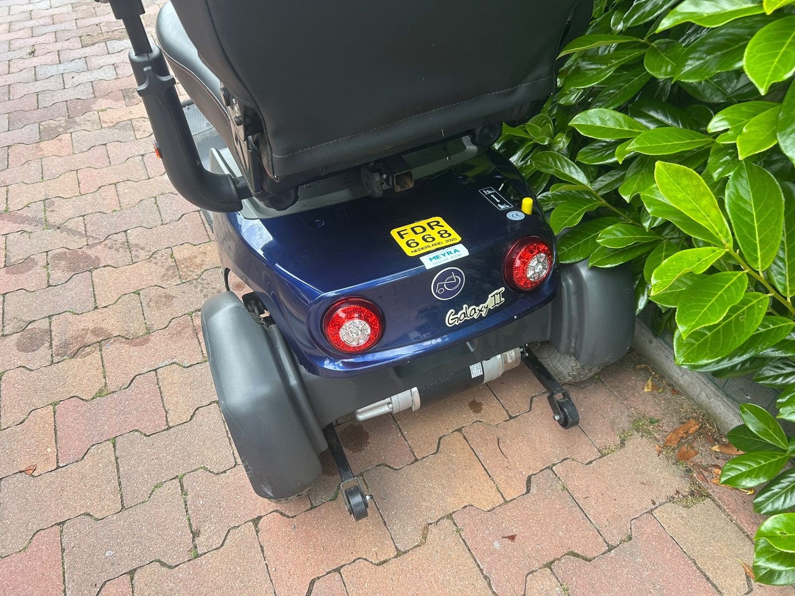 Galaxy 2 scootmobiel, Ophalen, Excel