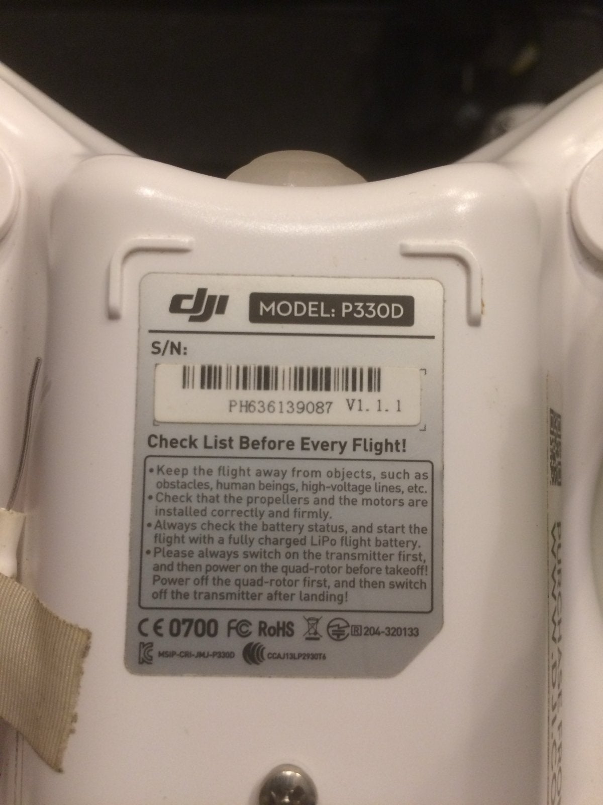 DJI Phantom 1 drone met koffer, lader en accu's, Gebruikt, Cameradrone, 100 tot 1000 meter, Extra accu('s)