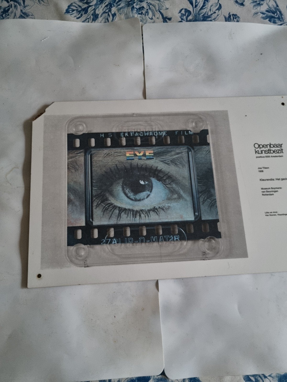 Ektachrome Film 'EVE' - Openbaar Kunstbezit, Ophalen of Verzenden, Gebruikt, Trein