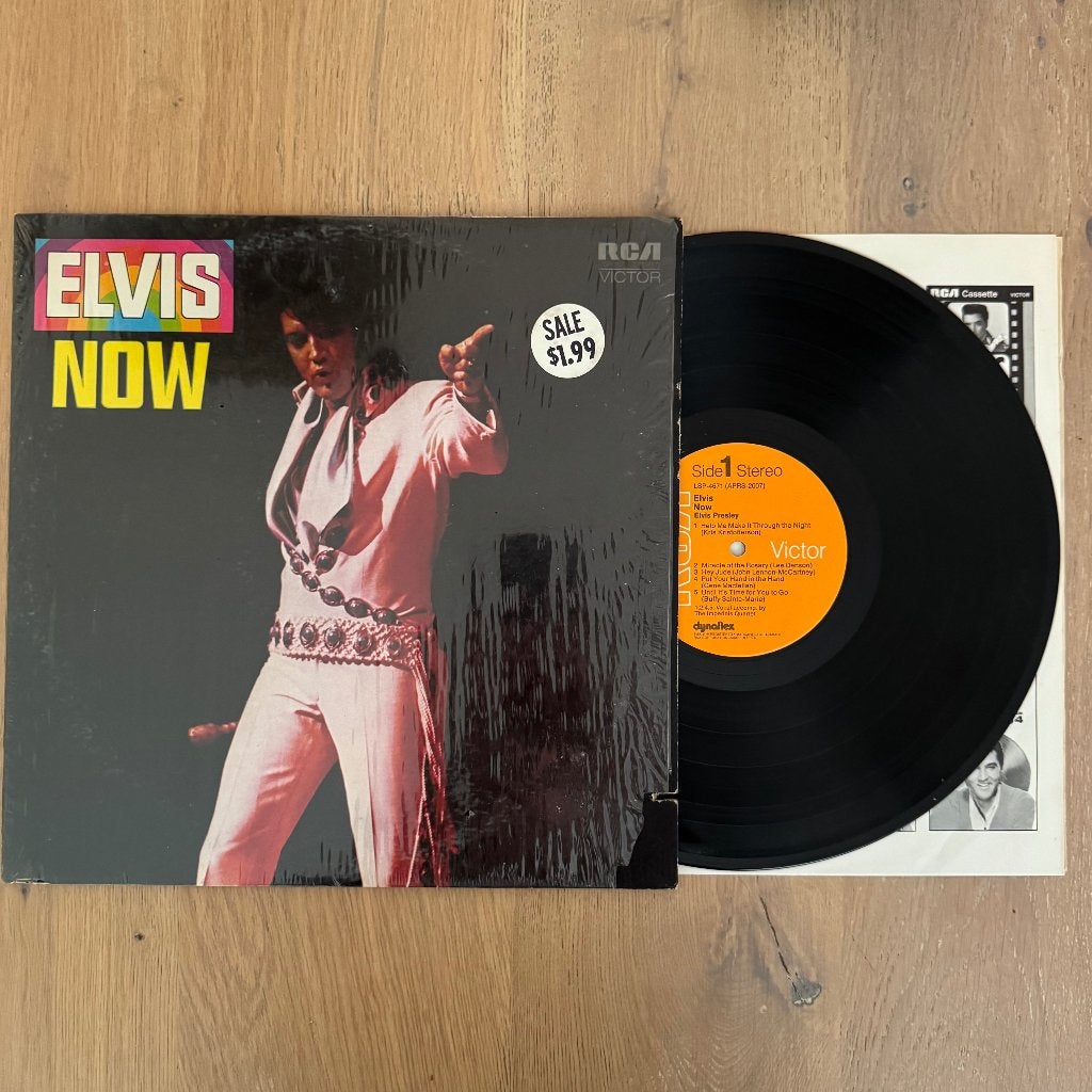 Elvis LP - Elvis Now - USA 1972, LP, Gebruikt, Ophalen of Verzenden, Poprock