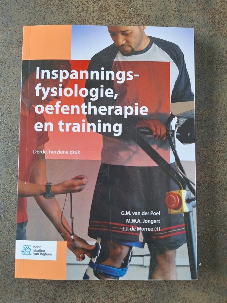 Inspanningsfysiologie, oefentherapie en training, Gelezen, G.M. van der Poel, M.W.A. Jongert, J.J. de Morree, Beta, HBO