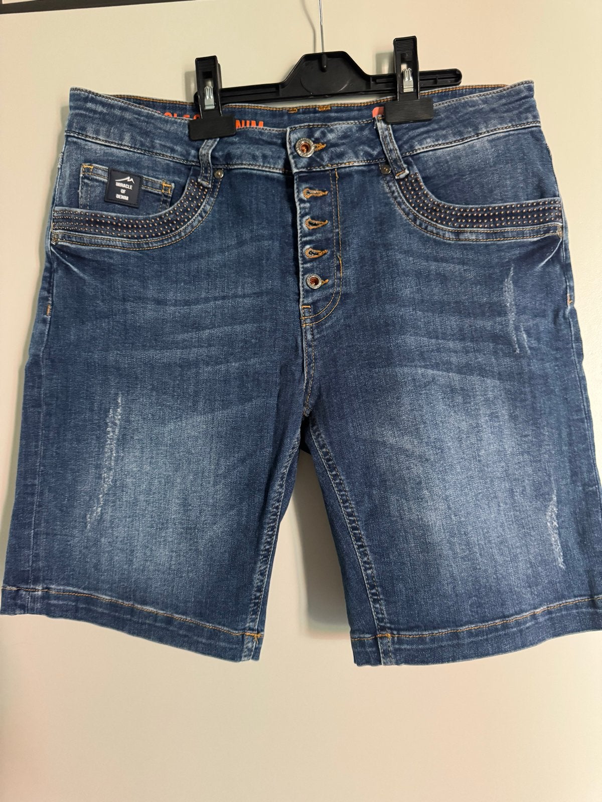 Miracle of Denim Livy Shorts - Maat 29, Kleding | Dames, Kort, Blauw, Ophalen of Verzenden, Zo goed als nieuw