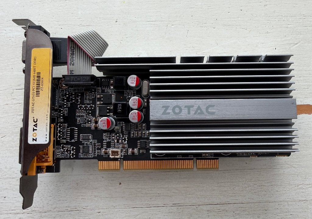 Zeldzame Zotac GeForce GT 610 512MB – PCI-aansluiting, Ophalen of Verzenden