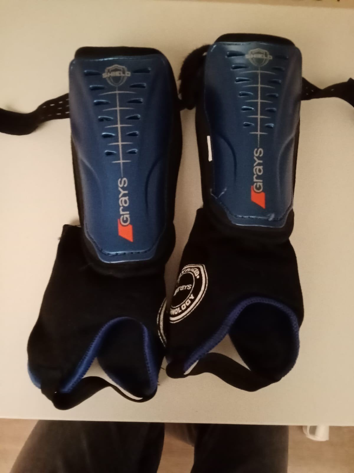Grays hockey scheenbeschermers maat S, Sport en Fitness, Ophalen of Verzenden, Zo goed als nieuw, Overige typen